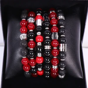 ROSSONERI SET 6 BRACCIALI COFANETTO SUPER LEAGUE ROSSONERI SET 6 BRACCIALI COFANETTO SUPER LEAGUE