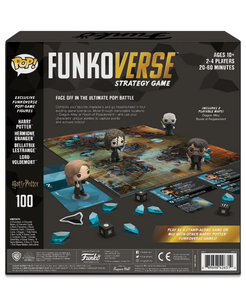 Harry Potter Funkoverse Board Game 4 Character Base Set English Version - immagine 3