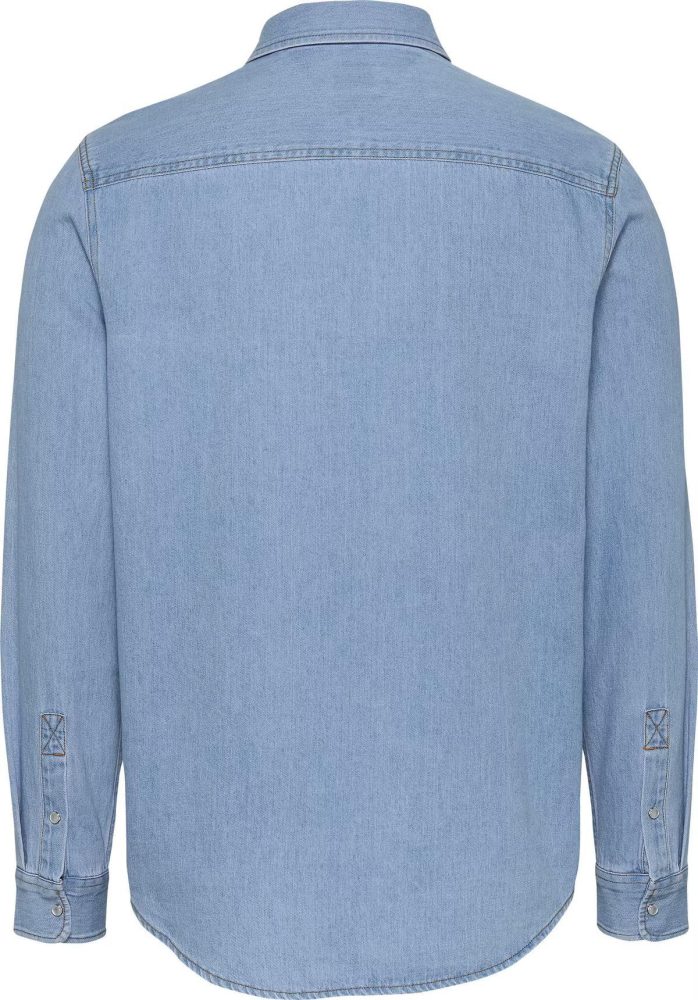 Tommy Hilfiger Camicia Uomo Denim Shirt - immagine 2