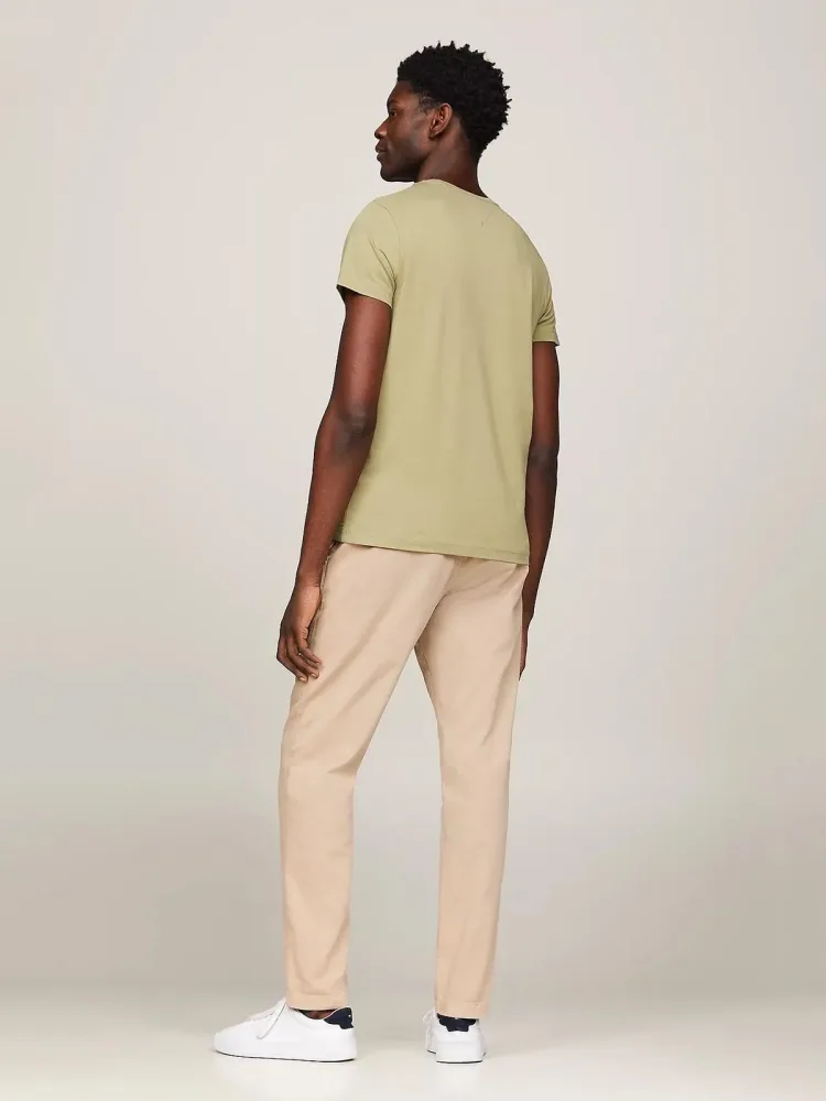 Tommy Hilfiger T-Shirt Uomo Stretch Slim Fit - immagine 3