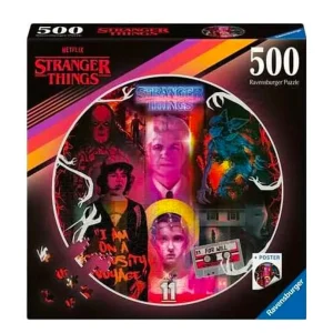 Puzzle Rotondo Stranger Things “Friends Don’t Lie” – 500 Pezzi Puzzle Rotondo Stranger Things “Friends Don’t Lie” – 500 Pezzi