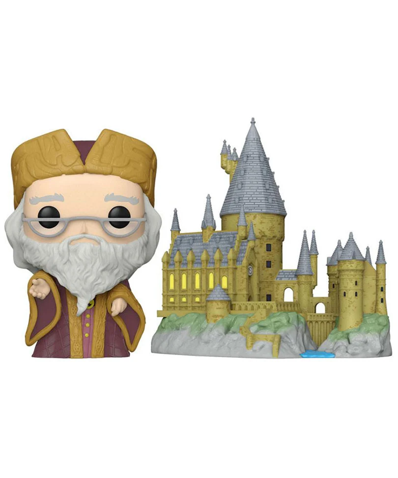 Albus Dumbledore With Hogwarts