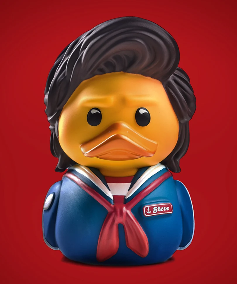 Stranger Things Steve TUBBZ Cosplaying Duck Collectible - immagine 2