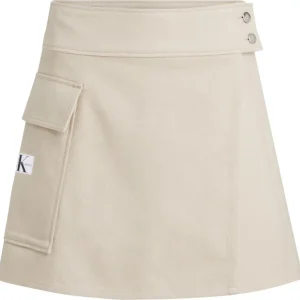 Calvin Klein Gonna Donna Flannel Wrap Skirt Calvin Klein Gonna Donna Flannel Wrap Skirt