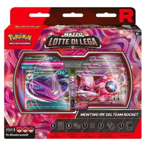 Pokemon Mazzo Lotte di Lega – Mewtwo Ex del Team Rocket Pokemon Mazzo Lotte di Lega – Mewtwo Ex del Team Rocket