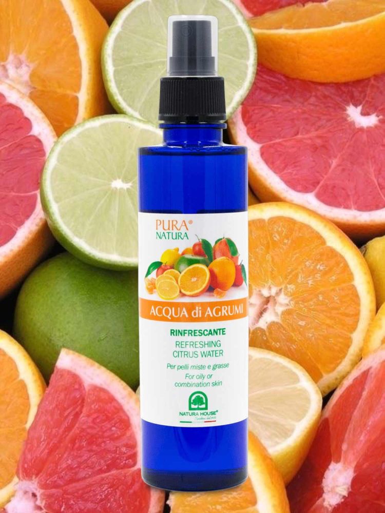ACQUE AROMATICHE – ACQUA DI AGRUMI Eco Spray No Gas
