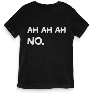 TeesBlitz tee149 – T-Shirt divertente – Ah Ah Ah No. TeesBlitz tee149 – T-Shirt divertente – Ah Ah Ah No.