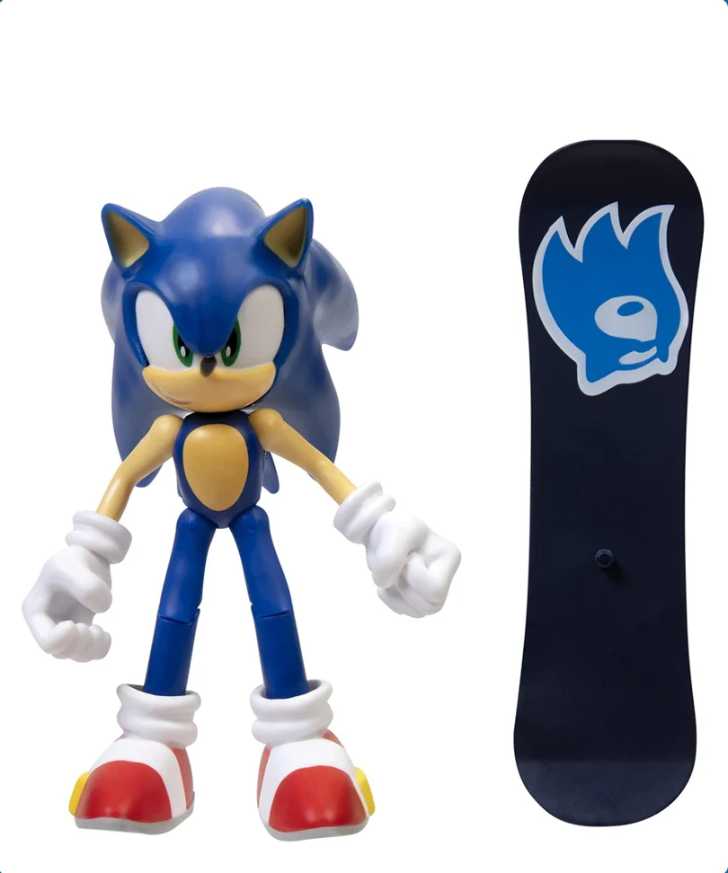 Sonic con Snowboard – Sonic the Hedgehog Action Figure
