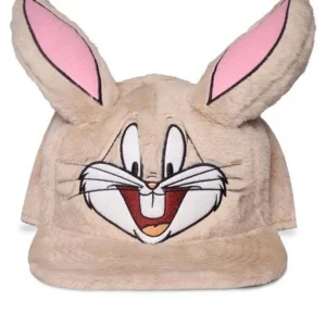 Cappello con visiera Warner Bros – Looney Tunes – Bugs Bunny Flocked Cappello con visiera Warner Bros – Looney Tunes – Bugs Bunny Flocked