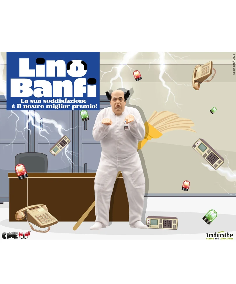 Lino Banfi "Vieni Avanti Cretino" - Infinite Statue