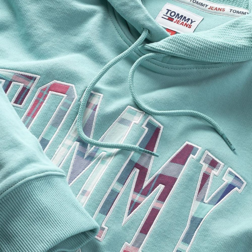 Tommy Hilfiger Felpa Uomo Tartan Tommy Hoody - immagine 3