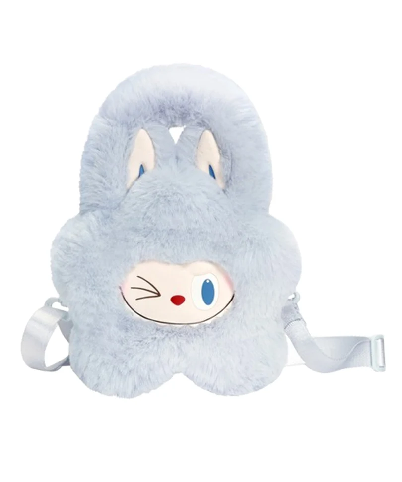 Labubu Plush Flower Bag (Blue) - Pop Mart The Monsters Classic Series