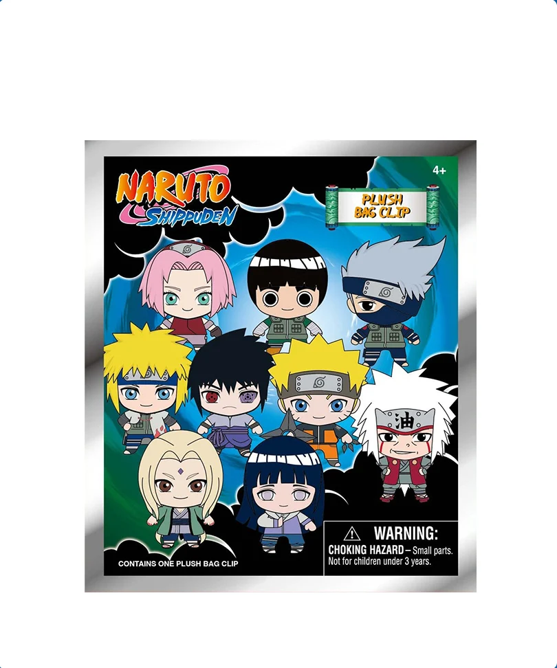 Naruto Shippuden - Plush Bag Clip