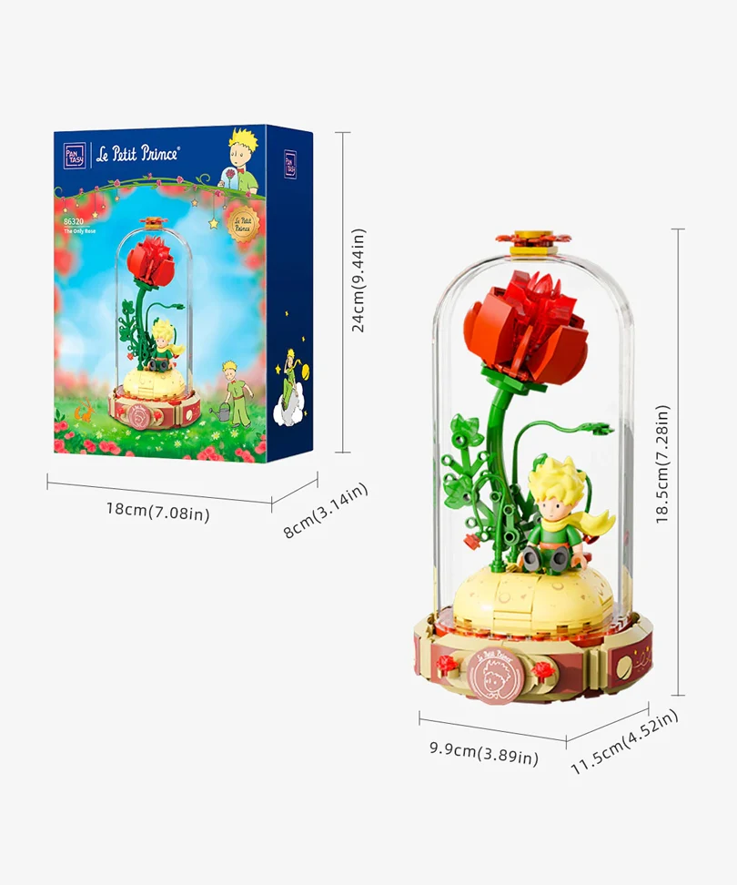 Pantasy Il Piccolo Principe – Eternity Series: Rose Swing - Set di Costruzione - immagine 3