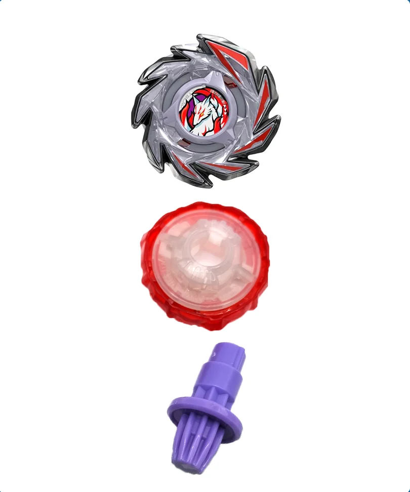 Beyblade X - Starter Pack: Brush Fox J 9-70GR CX - immagine 2