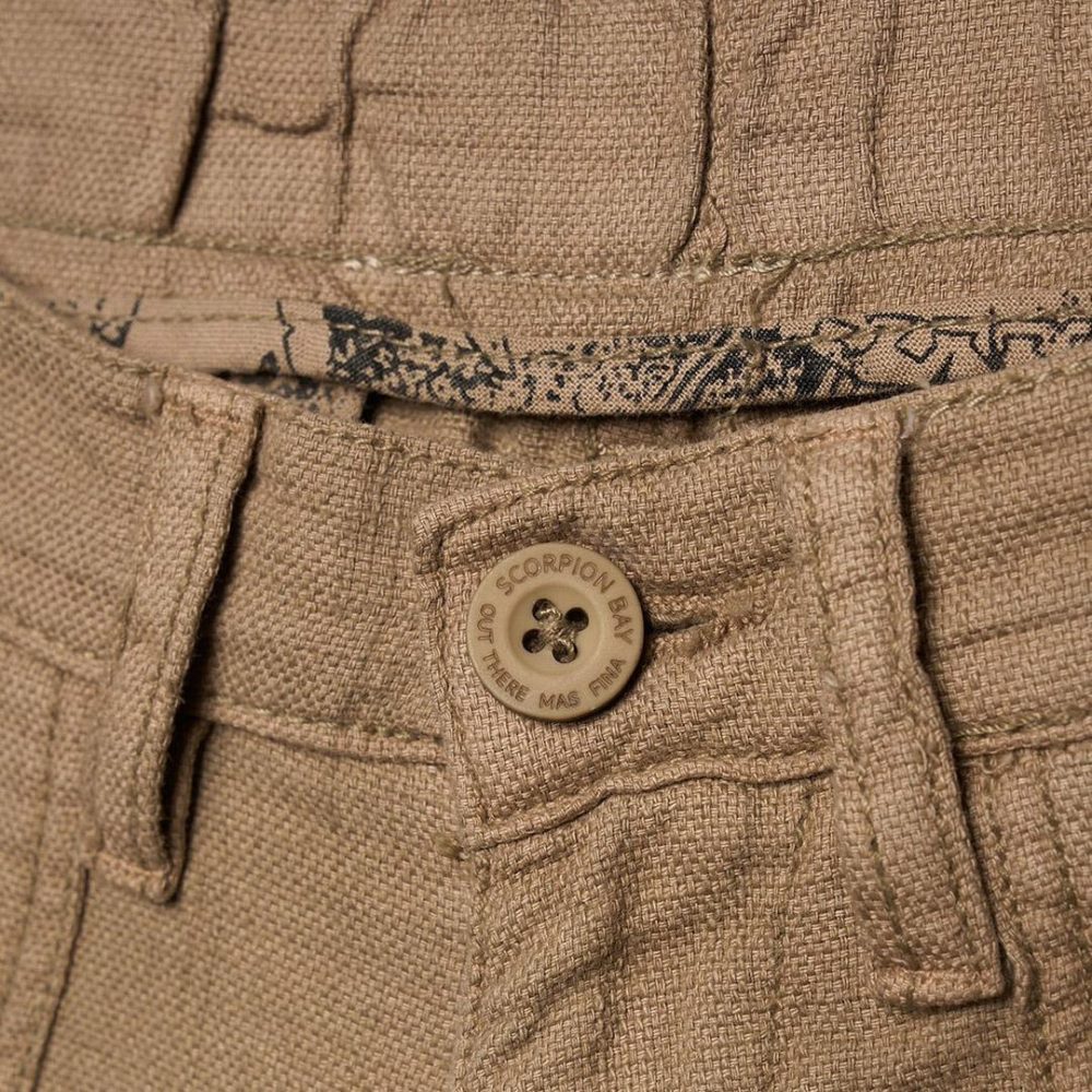 Bermuda Con Ampie Tasche Applicate Uomo - immagine 3