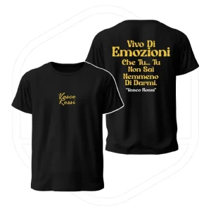 T-SHIRT VIVO DI EMOZIONI TOUR 2024 VASCO