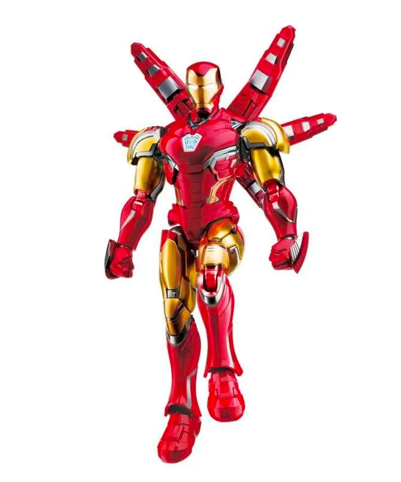 Marvel Infinity Saga Blokees Plastic Model Kit Champion Class Iron Man - immagine 2