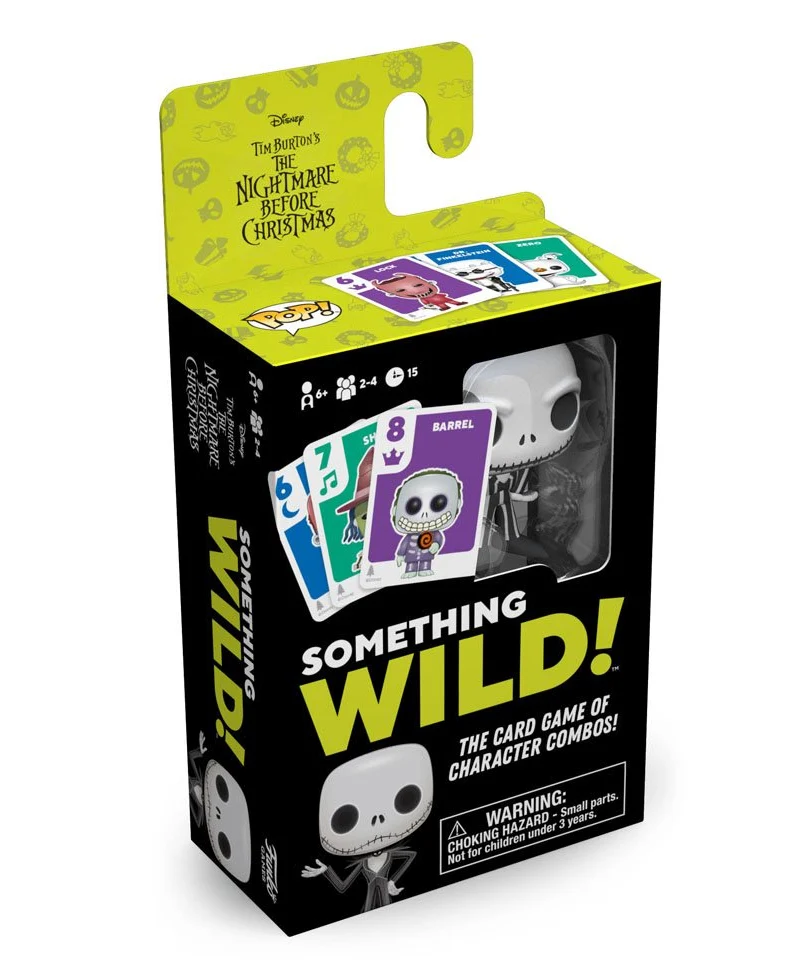 Nightmare Before Christmas Card Game Something Wild! Lingua Italiano - immagine 2