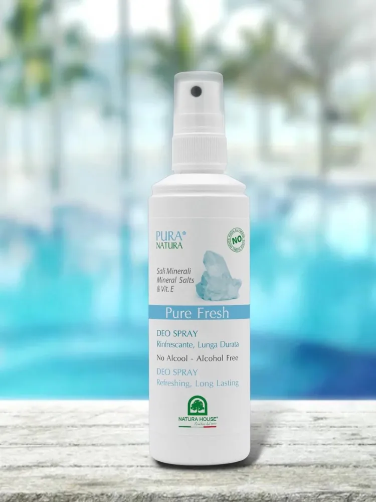 DEO PURE FRESH Deodorante SPRAY No Gas – Rinfrescante, Lunga Durata
