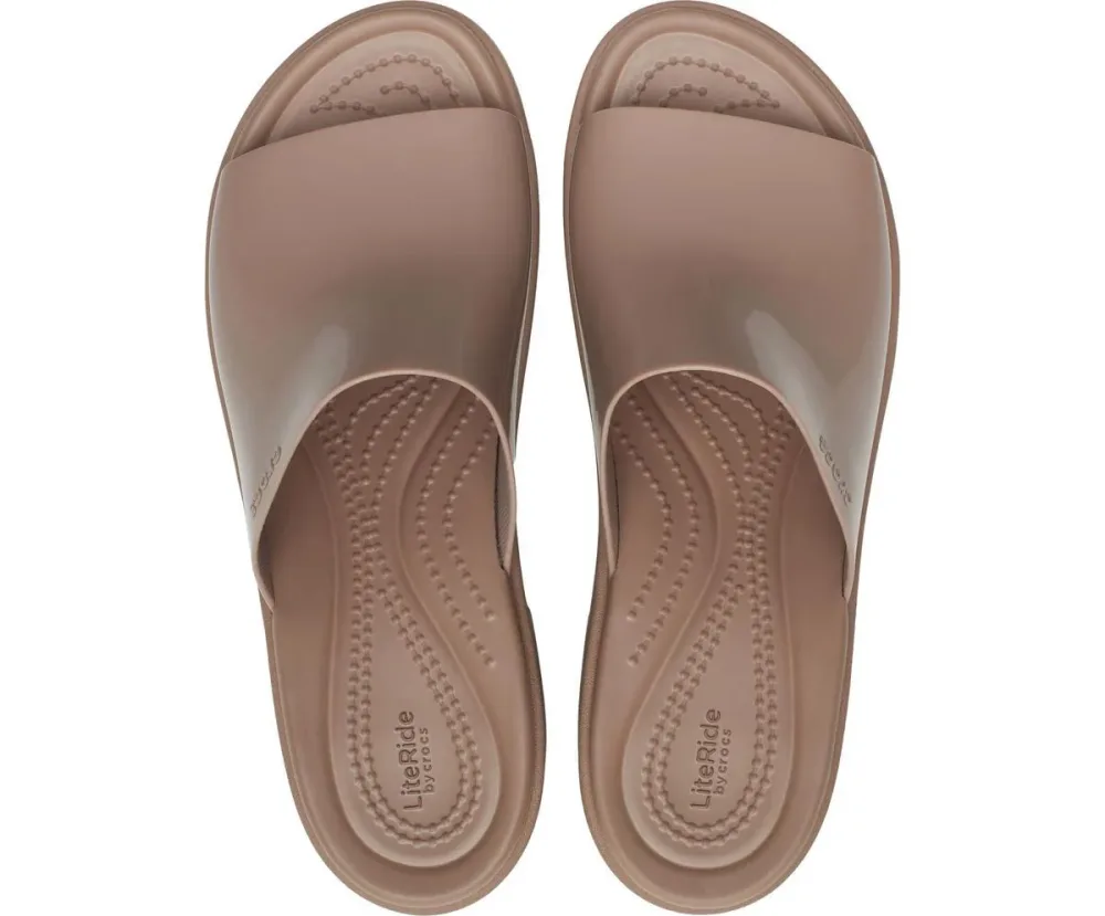 Crocs Sandali Donna Brooklyn High Shine - immagine 3