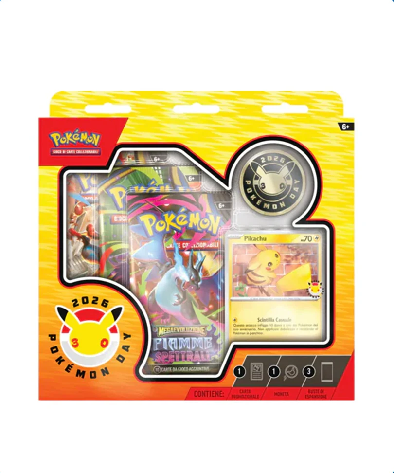 Pokémon Day 2026 – Collection 30° Anniversario – Promo Pikachu (ITA) - immagine 2