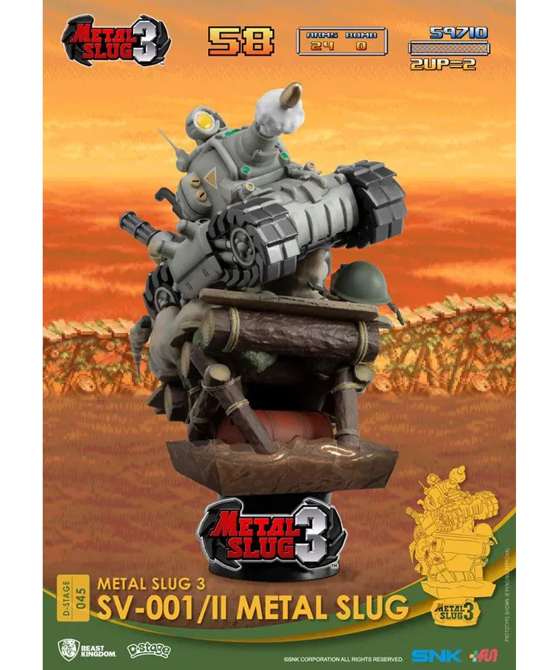 Metal Slug D-STAGE PVC Diorama SV-001/II Metal Slug 16 CM - immagine 2