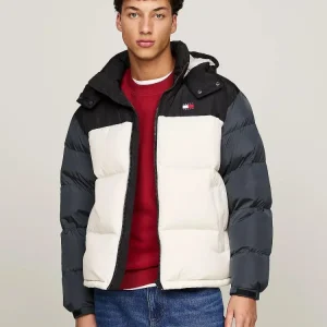 Tommy Hilfiger Giacca Uomo Alaska Colorblok Puffer