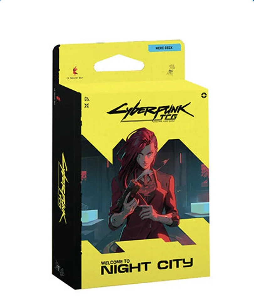 Cyberpunk Card Game – Starter Deck: Welcome to Night City