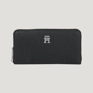 Tommy Hilfiger Portafogli Donna Th Emblem Large Tommy Hilfiger Portafogli Donna Th Emblem Large