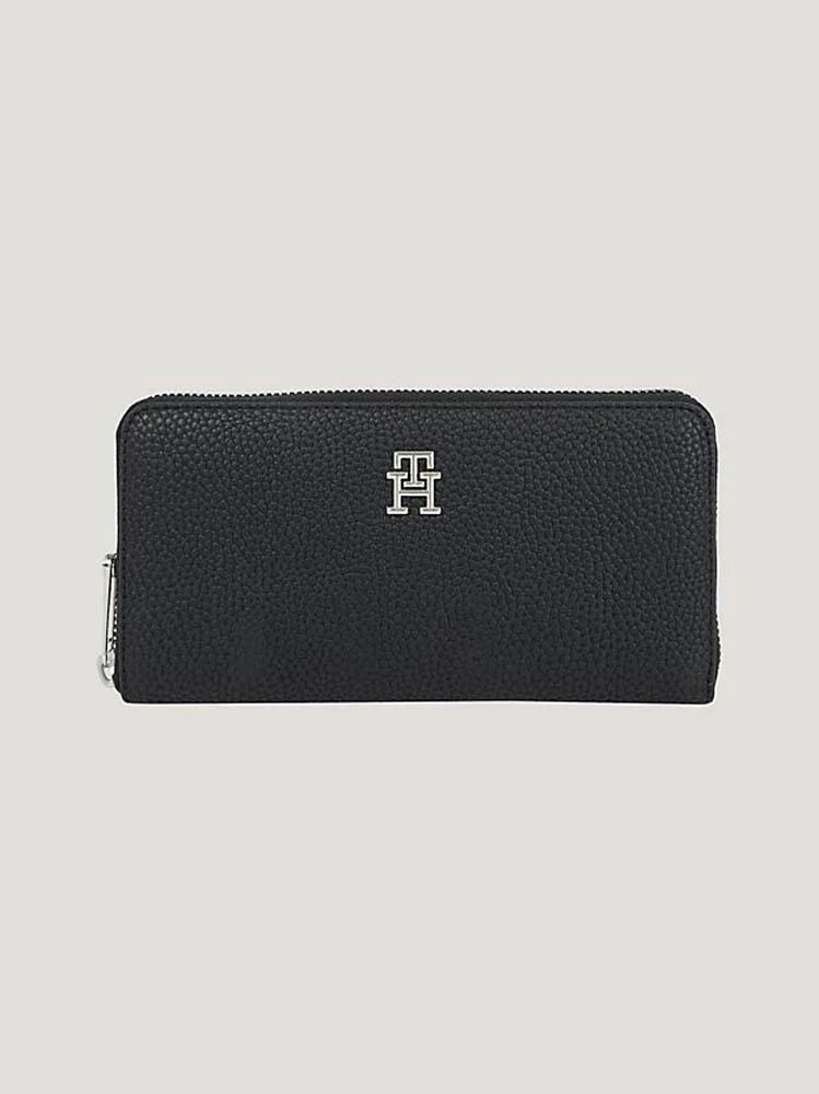 Tommy Hilfiger Portafogli Donna Th Emblem Large
