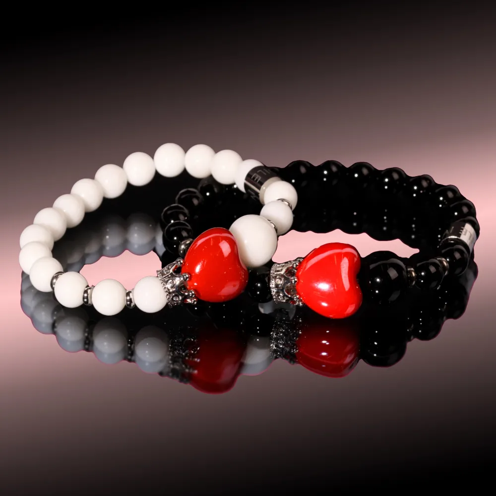 KING & QUEEN ❤️ Bracciali elastici