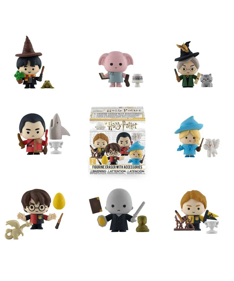 Harry Potter Mystery Figurine Eraser with Accessories Series 2 - immagine 2