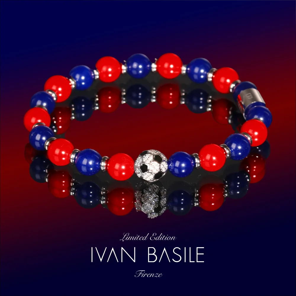BOLOGNA SUPREME ZIRCONE Bracciale elastico 8mm