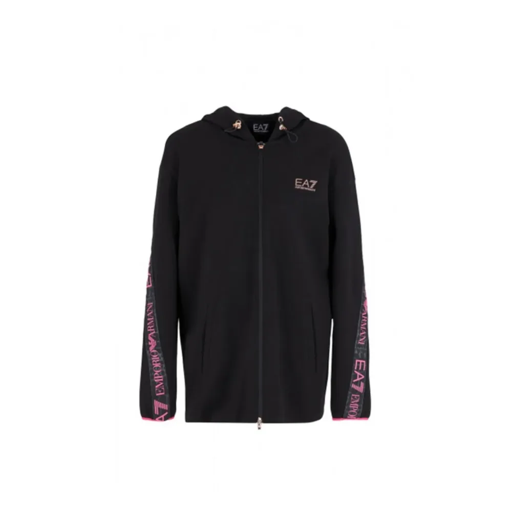 Ea7 Felpa Donna F/Zip Cappuccio