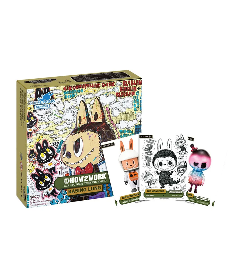 Labubu Chrome Trading Cards – The Monsters Series 3 - How2Work (Edizione Limitata)