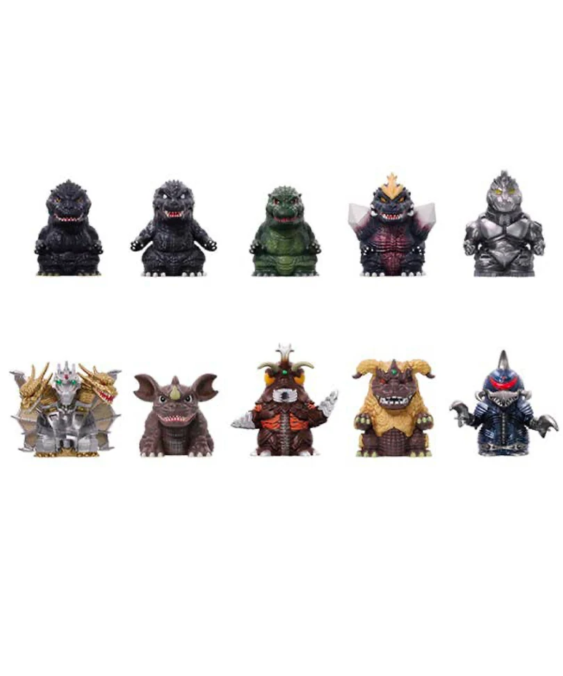 Godzilla – Soft Vinyl Puppet Mascot 3 (Blind Box) – 4.5-5 cm - immagine 2