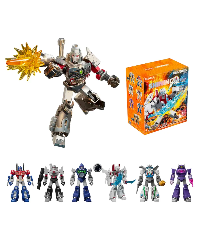 Transformers Blokees Plastic Model Kit Shining Version 04 Spark of Deception - Blind Box - immagine 2