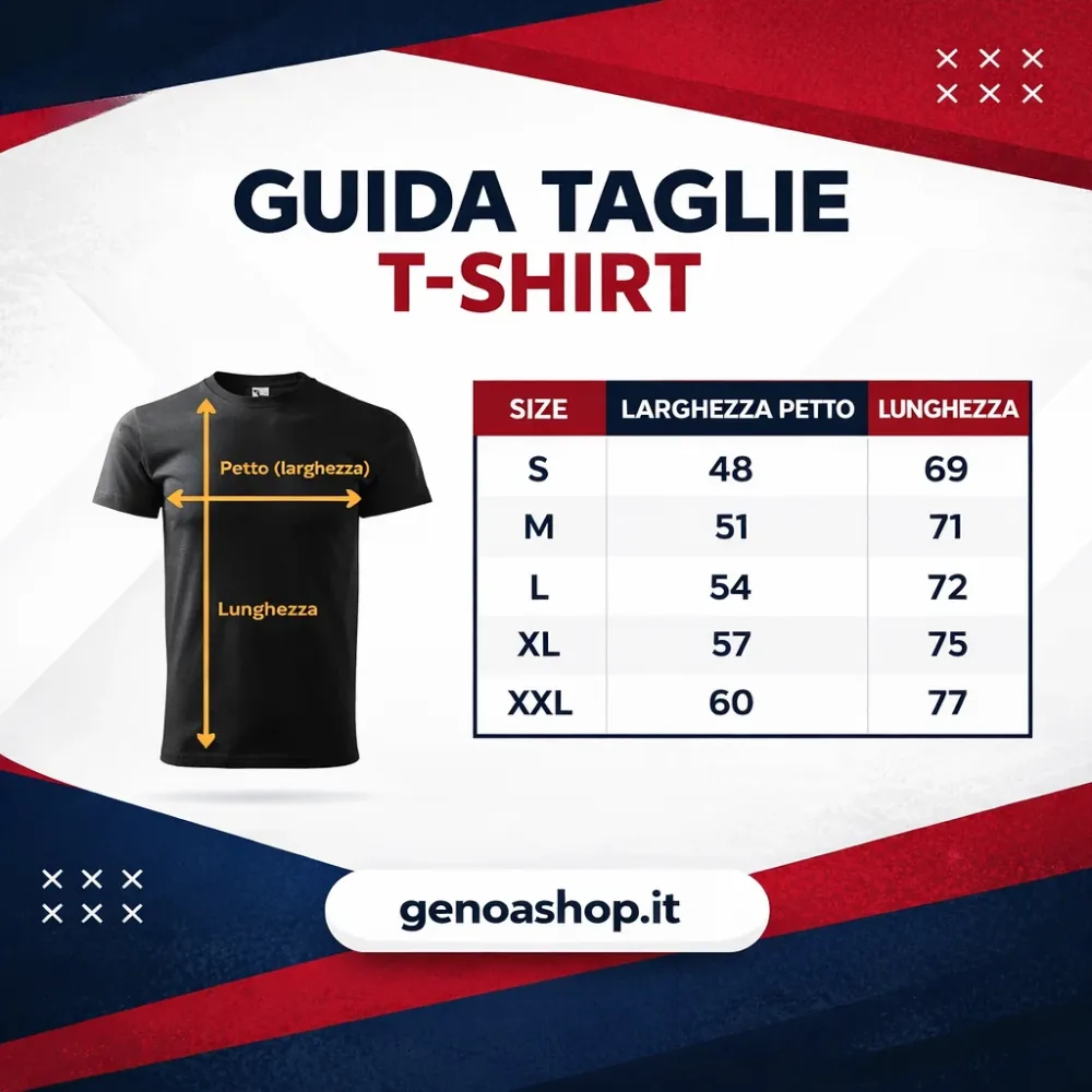 T-shirt Genoa "Di Padre in Figlio" | Tradizione Rossoblù - immagine 2