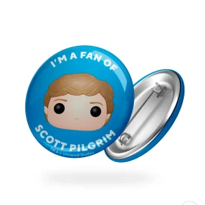 Spilla Funko I’m a Fan of Scott Pilgrim da 45mm Spilla Funko I’m a Fan of Scott Pilgrim da 45mm