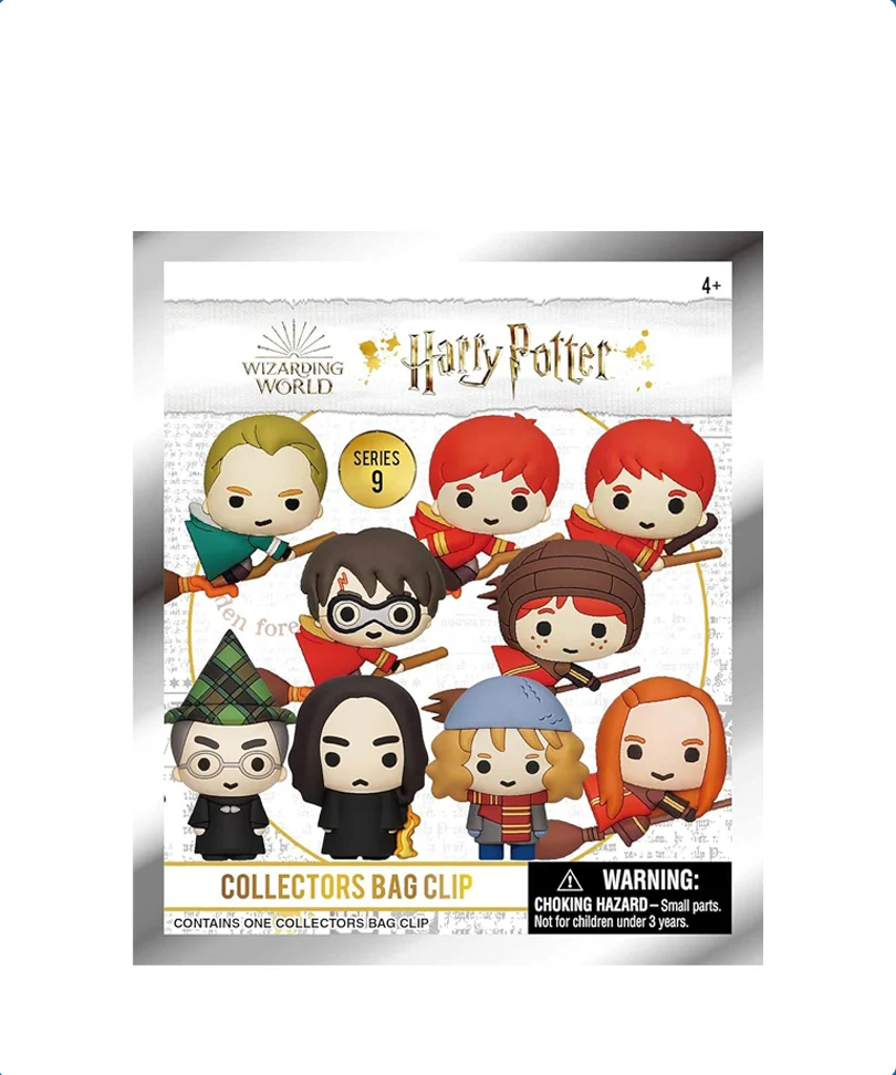 Harry Potter - Series 9 - 3D Foam Bag Clip (Blind Box)