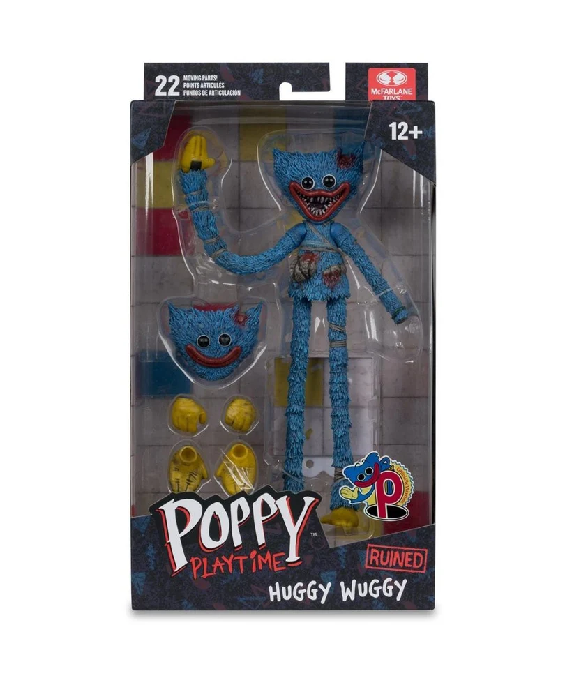 Poppy Playtime - Huggy Wuggy Ruined - Action Figure 18 cm - immagine 3