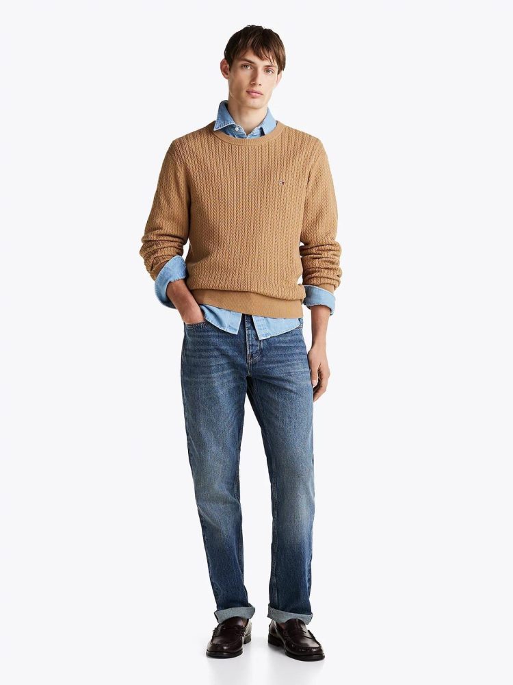 Tommy Hilfiger Maglia Uomo Herringbone - immagine 2