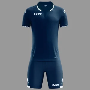 Kit Zeus SA23 – Completo Sportivo Jacquard Waveline con Colletto Polo