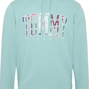 Tommy Hilfiger Felpa Uomo Tartan Tommy Hoody Tommy Hilfiger Felpa Uomo Tartan Tommy Hoody