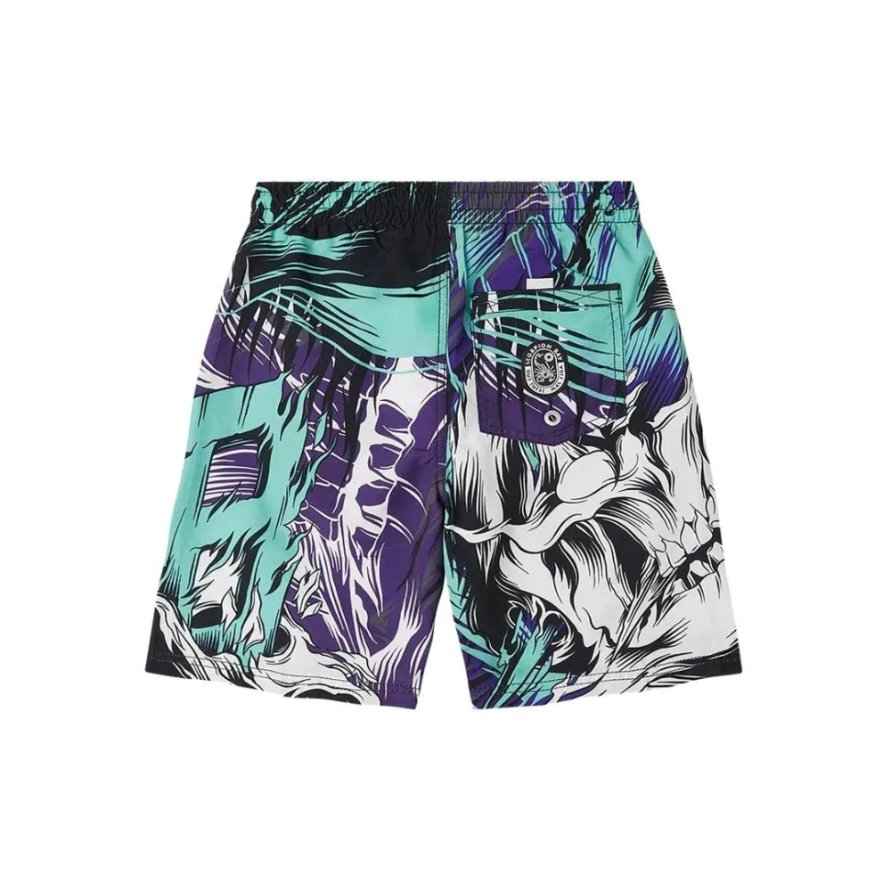 Costume Jam Stampato All Over "Neon Skull" Jr - immagine 2