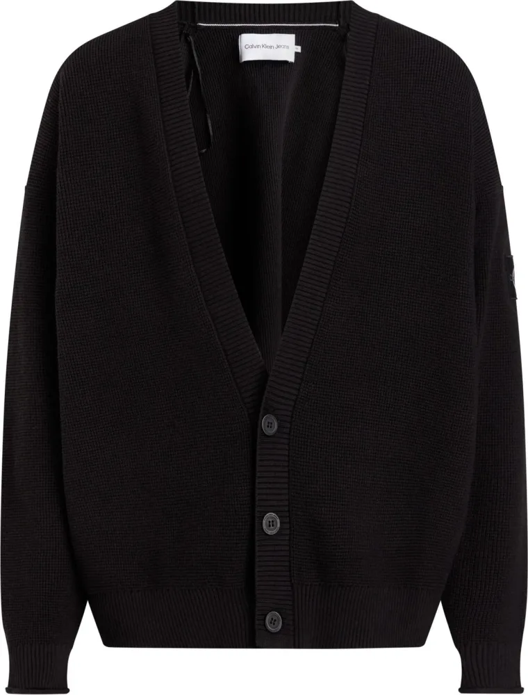 Calvin Klein Maglia Uomo Badge Skater Cardigan