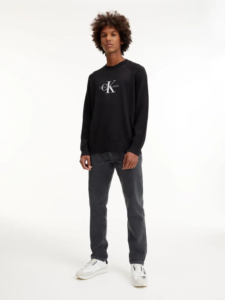 Calvin Klein Maglia Uomo Girocollo Logo Driver - immagine 2