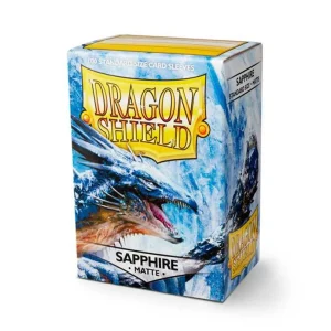 Dragon Shield – Standard Sleeves – Matte Sapphire (100 Sleeves) Dragon Shield – Standard Sleeves – Matte Sapphire (100 Sleeves)