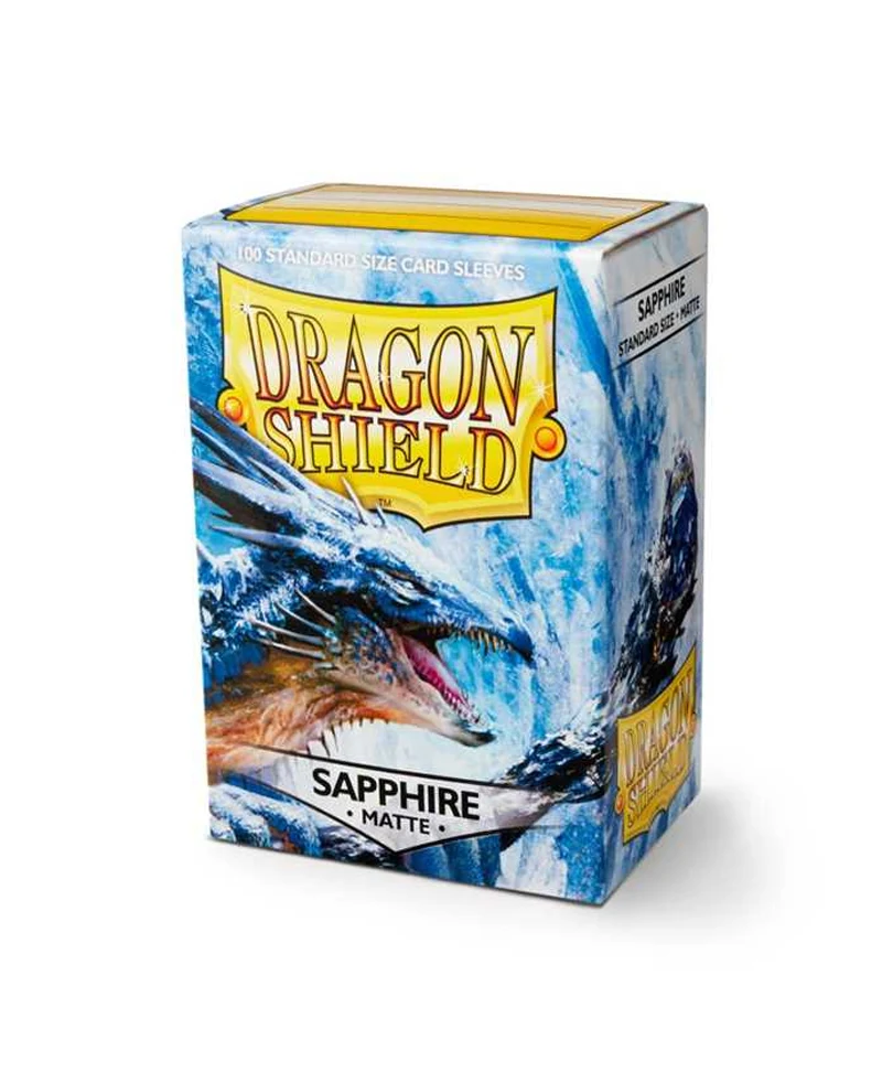 Dragon Shield - Standard Sleeves - Matte Sapphire (100 Sleeves)
